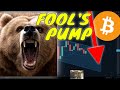🚨 Urgent WARNING Update!! 🚨 Bitcoin PUMPING? (NO it's NOT - it's dumping silly)
