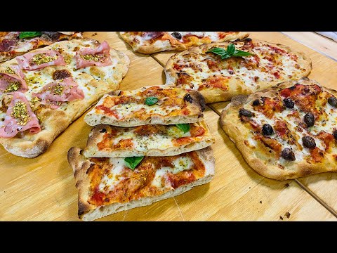 Pinsa ricetta dettagliata con tutti i passaggi ￼