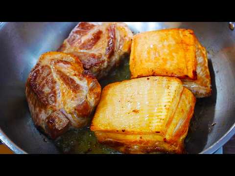 대박! 돼지고기 이렇게 먹고나니 10근도 모자라요! 너무 맛있어 가족들이 난리났습니다