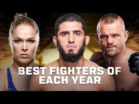 The UFC's most DOMINANT fighters of every year 👀