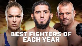 The UFC's most DOMINANT fighters of every year 👀
