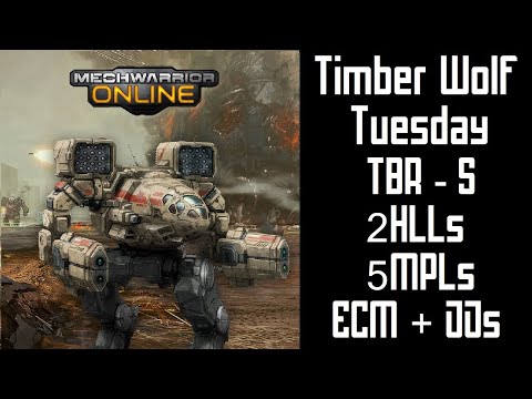 Timberwolf - S Build Review - 2HLLs + 6MPLs - Mechwarrior Online