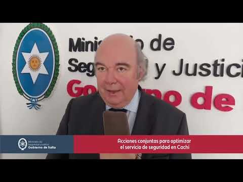 Reforzarán el trabajo preventivo de seguridad en Cachi