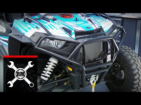 How To Install the Tusk UTV EXO Front Bumper | Polaris RZR
