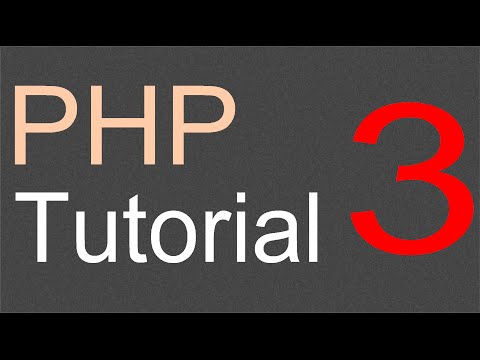 PHP Tutorial for Beginners 03 First script