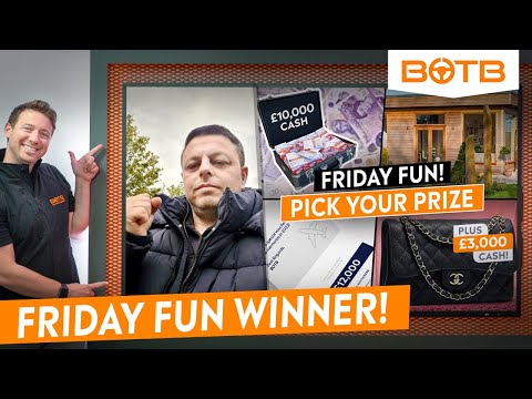 Edinburgh Barber Wins £10,000 Cash! BOTB Winner
