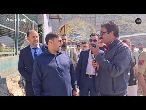 Drugs are something that we all have to fight together and eliminate completely. Coordination between the Centre and Jammu and Kashmir is very important. We will solve issues one by one and work towards restoring a beautiful and prosperous Jammu and Kashmir: Minister #satishsharmajnk in an interview with #KNS South Bureau Head Tassaduq Rashid in Anantnag.