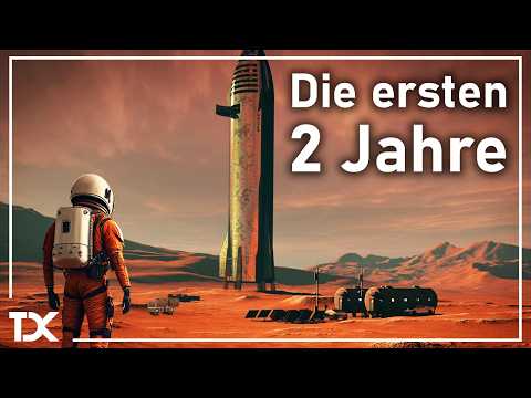 This is what the FIRST manned Mars mission in Starship could look like