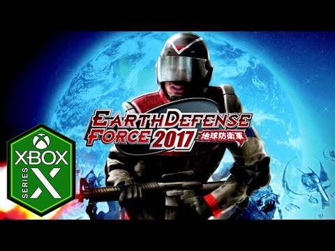Earth Defense Force 2017 Xbox Series X Gameplay