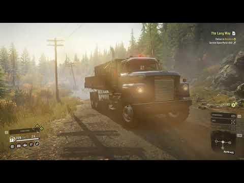 SnowRunner  35   The Long Way   Deliver to the Boulders Service Spare Parts