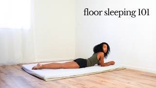 I sleep on the floor for better health - here's how | Japanese futon