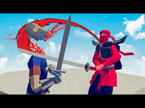 SWORD MASTER vs EVERY UNIT | Totally Accurate Battle Simulator-TABS