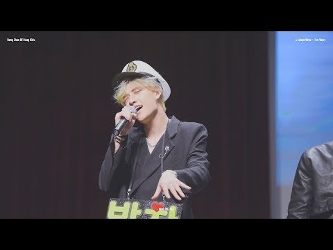 181101 스트레이 키즈 Stray Kids 종로 팬사인회 / 방찬 BangChan - I'm Yours (Jason Mraz)
