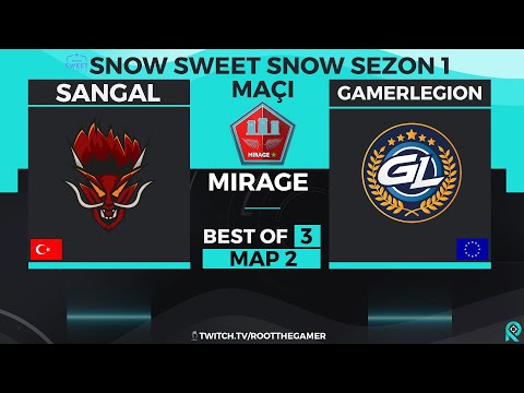SANGAL vs GamerLegion | Bo3 | Snow Sweet Snow S1 Ana Grup | 2. harita MIRAGE