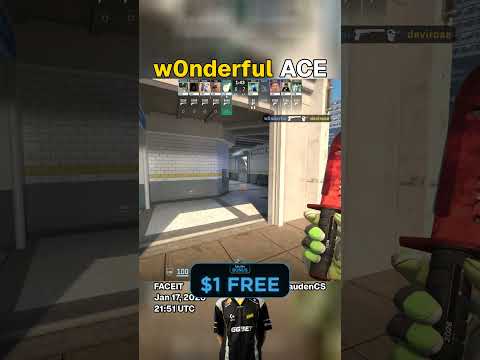 w0nderful - ACE | FACEIT CS2 Highlight | Jan 17, 2026 21:51 UTC | Overpass