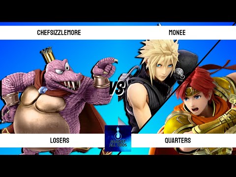 ChefSizzlemore (K. Rool) vs Monee (Roy, Cloud, Sora) | Losers Quarters | Against All Odds