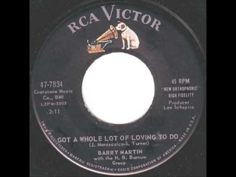 Barry Martin - Got A Whole Lot Of Loving To Do