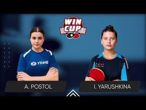 07:00 Anastasiia Postol - Iryna Yarushkina West 1 WIN CUP 26.12.2023 | TABLE TENNIS WINCUP
