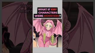 What if the characters from KNY were monsters? 🧟♀️#kny #demonslayer #drawing #animeart #animeedit
