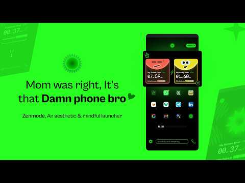 ZenMode: Minimalist Launcher video thumbnail