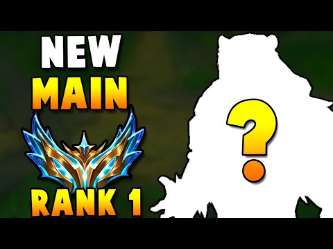 MY NEW JUNGLER TO GET RANK 1 CHALLENGER (yes he's broken and the final champion)