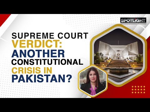 Supreme Court Verdict: Another Constitutional Crisis In Pakistan? | Absa Komal | Dawn News English