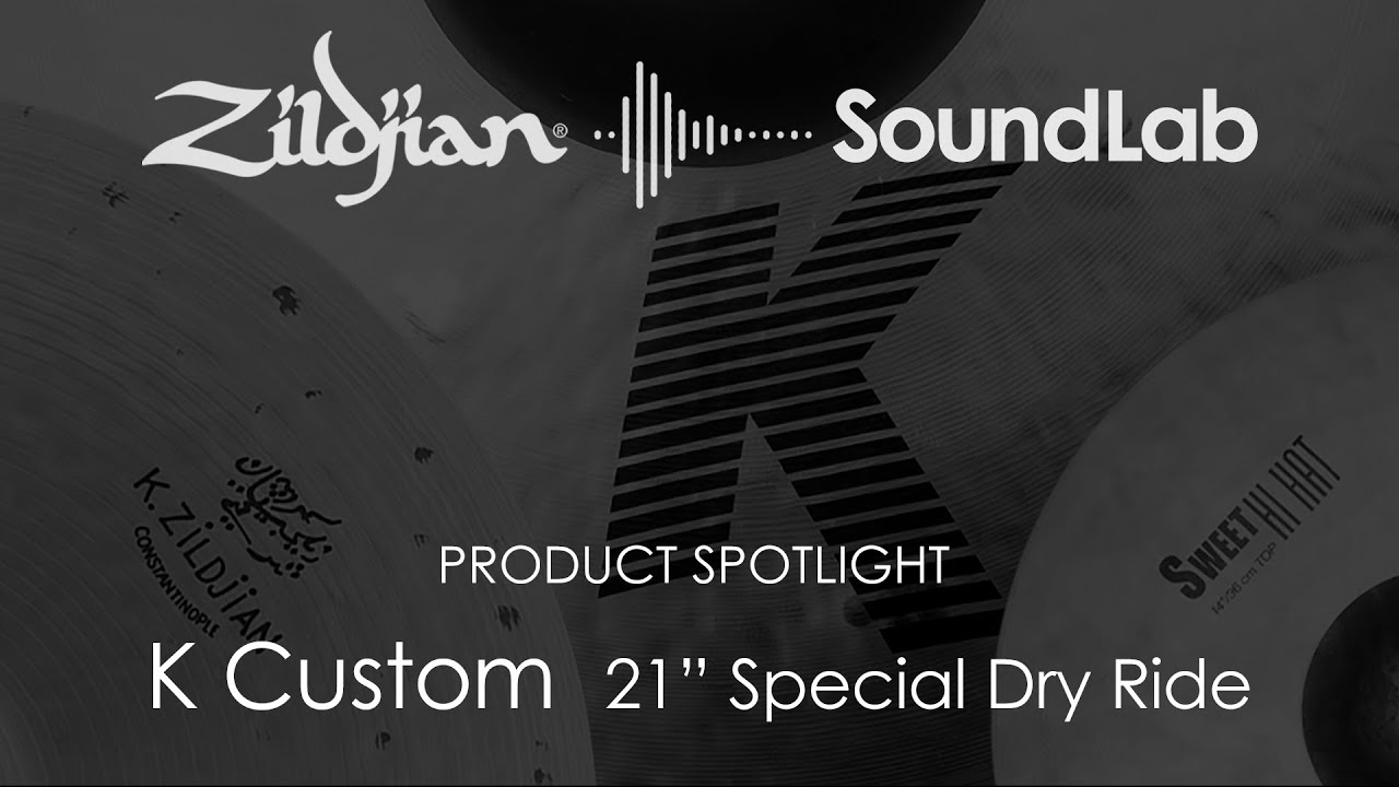 Zildjian 21" K Custom Special Dry Ride Cymbal