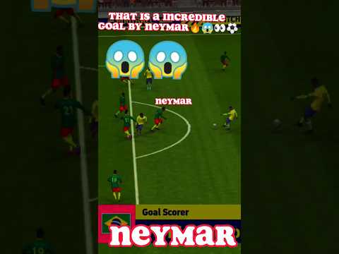 Neymar Jr🔥😱👀 On fire aginst Cameroon || দেখার মতো মতো গোল 😱😱 #shorts #shortsfeed #gaming #youtube