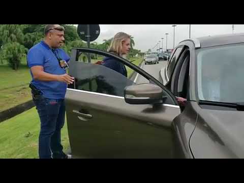 Momento em que Moreira Franco é abordado pela Polícia Federal nas proximidades do Aeroporto Tom Jobim, o Galeão, na Zona Norte do Rio de Janeiro.