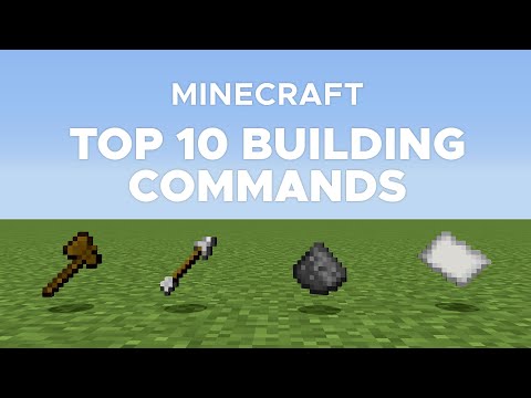 My Top 10 Minecraft Building Commands