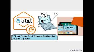 ATT.Net Yahoo Email Account Settings For Outlook