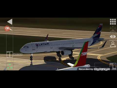 Aerofly fs pousos e decolagens em Navegantes na santa Catarina vôo inaugural da flybondi (eze)