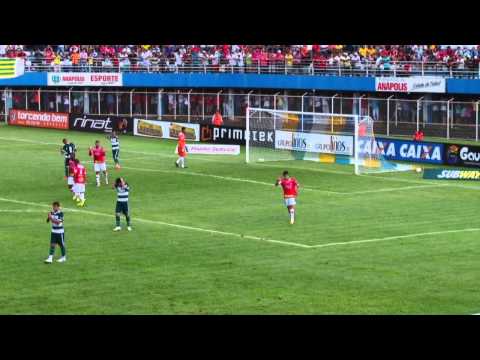 Anapolina 0 x 2 Goiás, Goianão 2015, 1ª rodada, 3º Turno