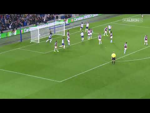 Ex student scores for Brighton and Hove Albion!