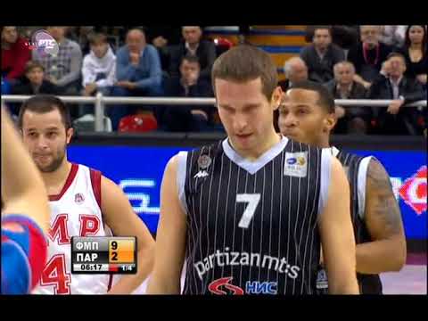 SERBIAN KLS RADIVOJ KORAC CUP: 2011 final - Partizan Belgrade vs FMP Zeleznik