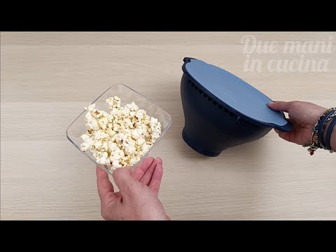 Come fare Popcorn al microonde in modo facile e veloce.Wow Pop Cuoci corn Tupperware microwave maker