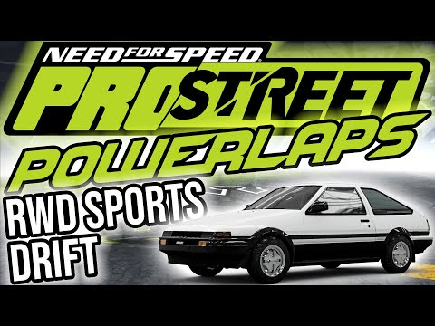 (OUTDATED!) FASTEST RWD SPORTS CARS ON DRIFT TRACKS ★ NFS: Pro Street (RPM changed to 10.000)