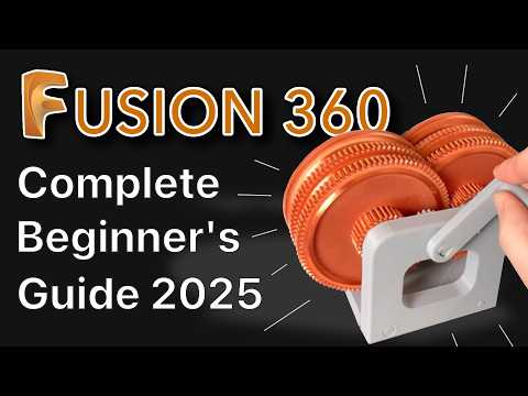 Autodesk Fusion Beginners Guide (2025) + Example Project