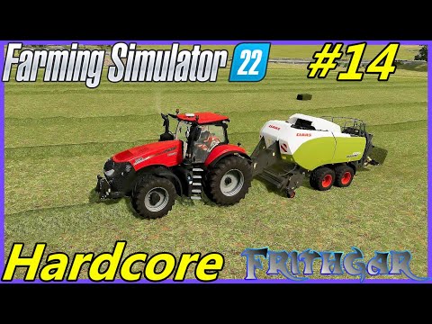 Let's Play FS22, Hardcore #14: Baling Contract!
