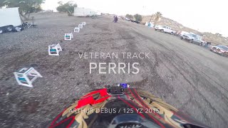 preview picture of video 'Perris VET Track 2015 On Day 125 YZ 2015'
