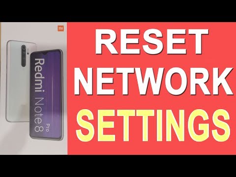 xiaomi redmi note 8 pro reset network settings