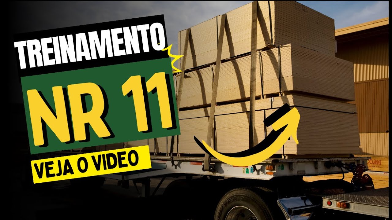 NR 11 - Treinamento transporte,movimentação, armazenagem e manuseio de materiais