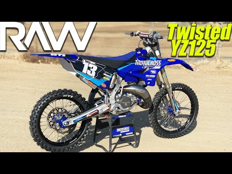 Twisted Yamaha YZ125 Two Stroke RAW - Motocross Action Magazine