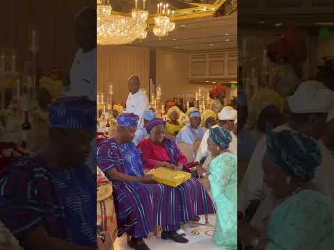 TRADITIONAL WEDDING OF DADDY GO GRANDDAUGHTER #wedding #pastoradeboye #rccg #nigerianwedding