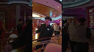 Casino host predicts my future? 🙏🏽🙏🏽🙏🏽 #RadianceOfTheSeas #RoyalCaribbean #CruiseCasino