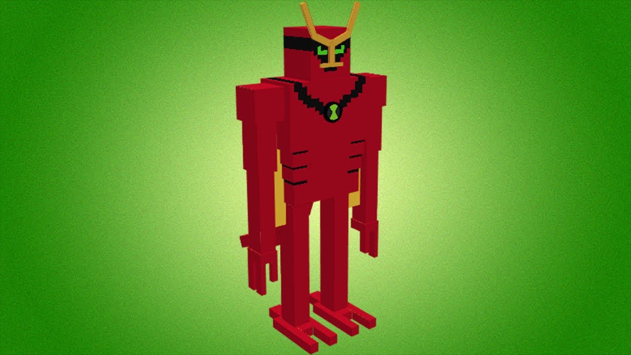 Minecraft Ben 10 Alien Force Data Pack - Jetray