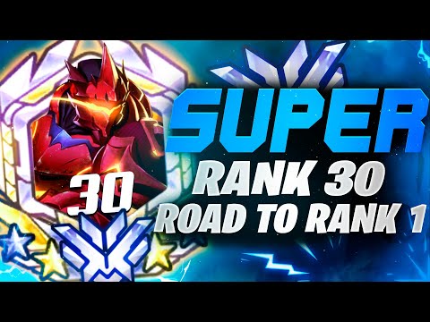 Super Rank 30 Reinhardt Gameplay - Overwatch Season 34 Top 500