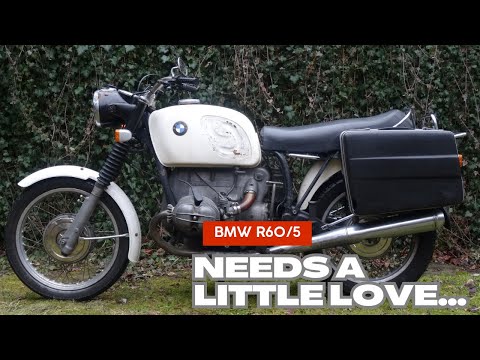 Thumbnail for BMW R60/5 Roars (Sort of)! Early Start-Up After Years Off the Road by BMW