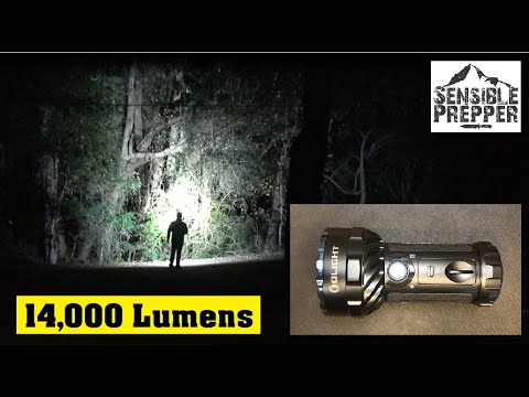 Olight Marauder 2 Flashlight 14,000 Lumens of Light!