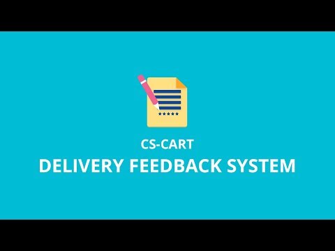 CS-Cart Delivery Feedback System Version 1.0